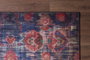 Conceptum Alfombra Dark Blue AL 111 de Poliéster, Suave y Lavable a Máquina, 150 x 230 cm